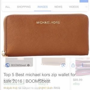Michael Kors Zip Wallet